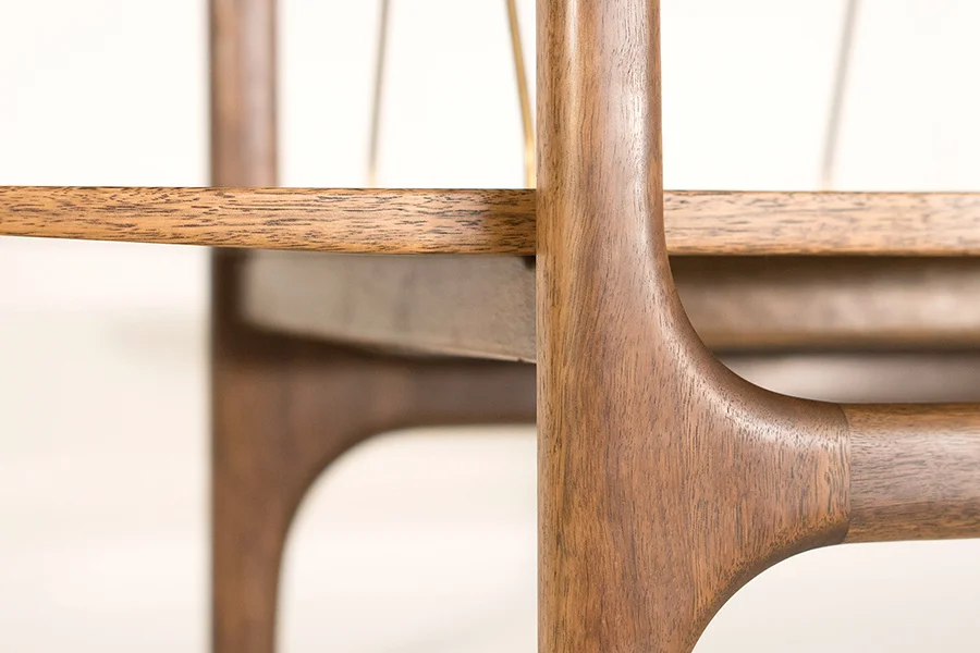 CAB ROTO Handmade Mid century Record Shelf